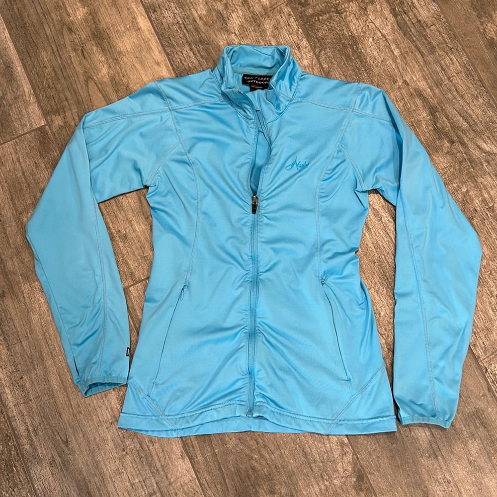 Drift Creek Outdoors full zip layering jacket.